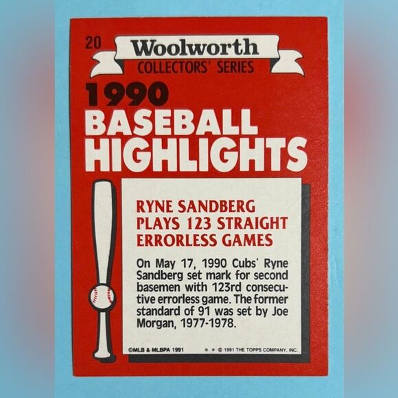 6 Cards Ryne Sandberg Chicago Cubs 1987-2024 Highlites, AS, Legnds + 35th Ann - Picture 4 of 4